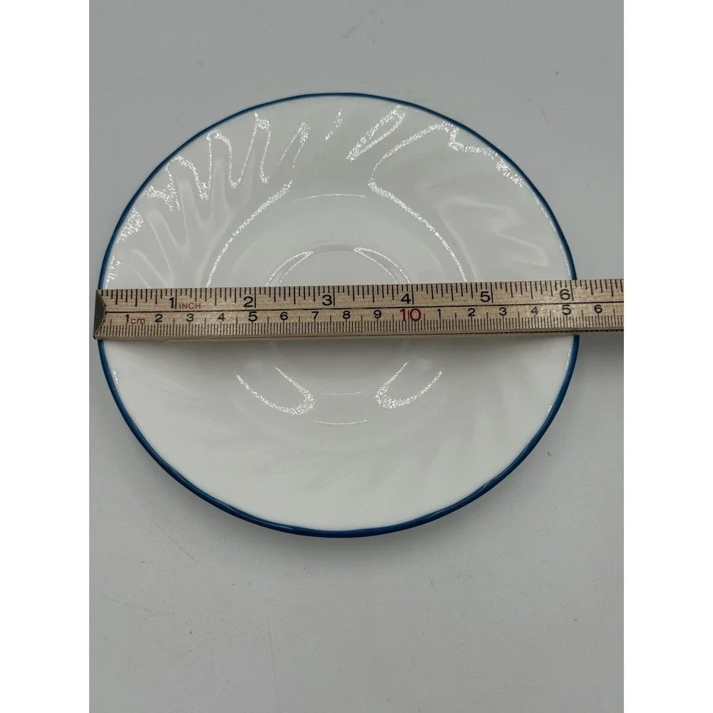 CORELLE Blue Velvet Roses Saucer - 6 1/4